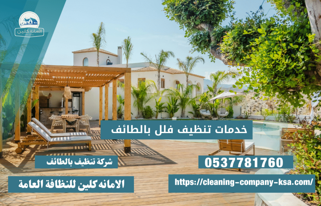 شركة تنظيف فلل بالطائف